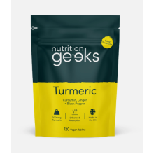 Turmeric Tablets 2000mg + Ginger + Black Pepper | 120 Tablets - UK Supplement