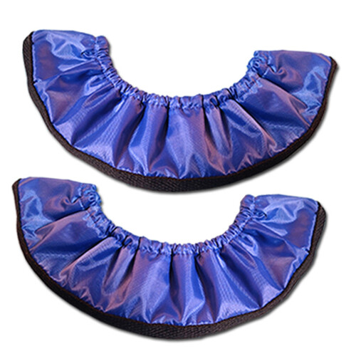 Rustproof Ice Skate Blade Guards Anti Slip-dark blue 40x7CM