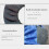 Rustproof Ice Skate Blade Guards Anti Slip-dark blue 40x7CM 5