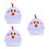 3Pcs Chapéu De Pelúcia De Para Festa, Halloween E Páscoa 6