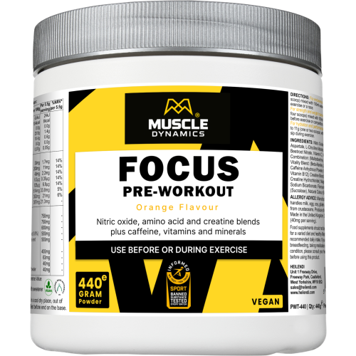 FOCUS Pre Workout 440 gram Powder