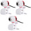 3Pcs Rotatable Webcam With Adjustable Focal Length And Mic 3