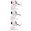 3Pcs Rotatable Webcam With Adjustable Focal Length And Mic 8