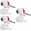 3Pcs Rotatable Webcam With Adjustable Focal Length And Mic 7