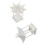 4 Pcs Mini Octagonal Pavilion Model Sand Table Scene Decor 10