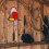 Metal pingpong table paddle stand with ball slot 2