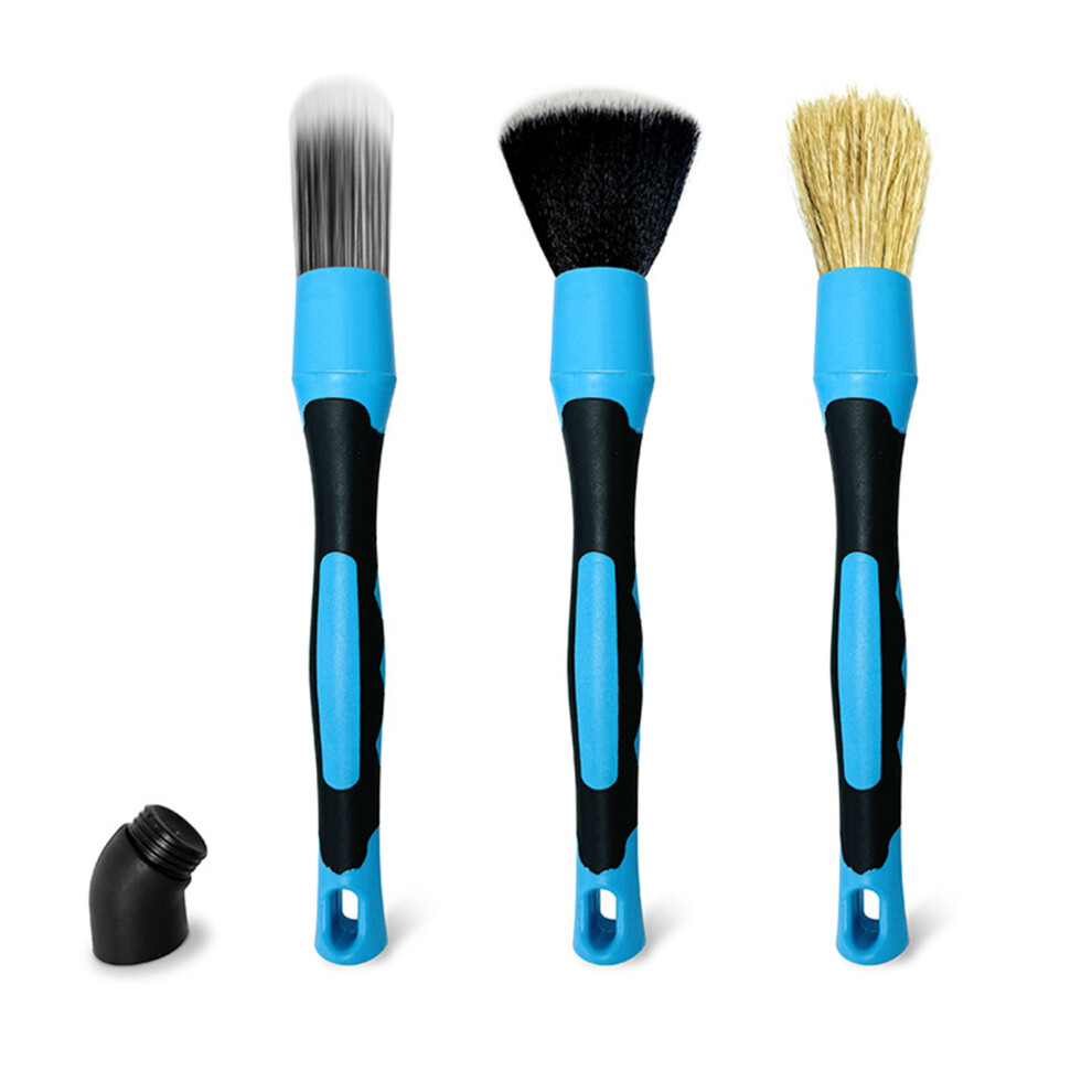 Professional Vehicle Detail Brush Set 3 Equipment Thorough Clean 7754000970216
