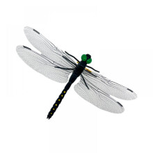 Clemă de libelulă simulată pentru descurajarea insectelor, materiale durabile și rezistente la intemperii, ornament de grădină pentru insecte