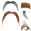 2Pcs Simulation Beard Prop Costume Accessory For Halloween Cosplay 4