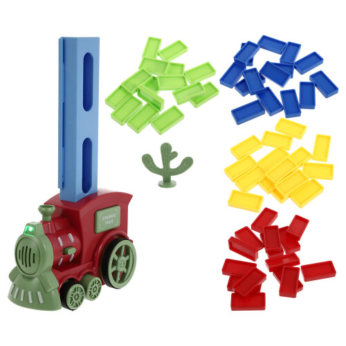 3 Sets Children Domino Toys Electric Train Practical Play Set 1