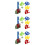 3 Sets Children Domino Toys Electric Train Practical Play Set 9