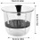Indoor Self Watering Pots  Automatic Watering Box with Visible Water Level for Hydroponics 5