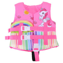 Chaleco salvavidas de nailon de alta densidad con correas para niños pequeños, fácil de transportar y guardar, multiusos, para mayor confianza e