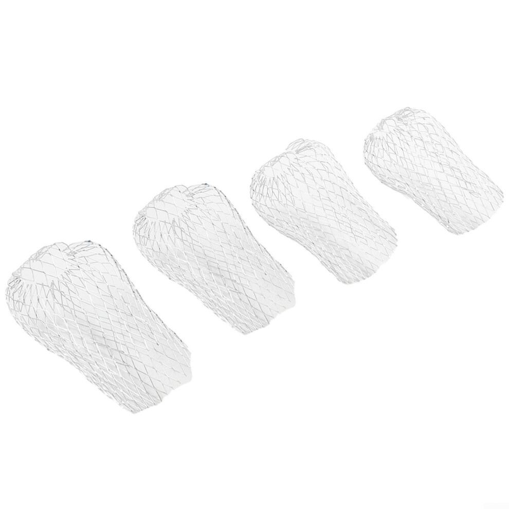 Mesh Gutter Guards 4Piece Set With Metal Leaf And Mud Trap, Drain Pipe Covers For Square And Round Downpipes 9001264276362