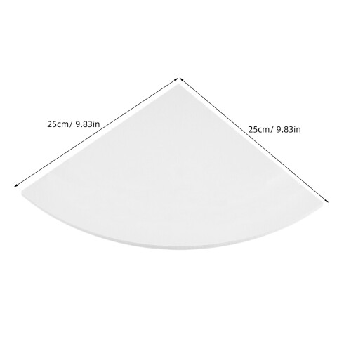 prateleiras leque para canto de parede 25 cm 1