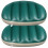 2 Unidades Almofada Assento Para Cadeira PVC Verde 8