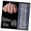 240Pcs Professional False Nail with-582 short ellipse 1