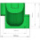 Efficient vertical box set, 2piece, for beautifying small garden spaces with soilless options (green) Ref: 8586 4