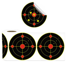 Splatter Target, Splatter Burst 6Inch Adhesive Frequency Sticker Roll