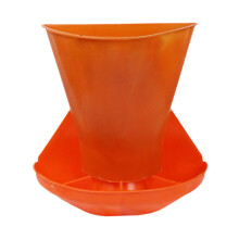 livestock feeder piglet feeding trough orange animal husbandry accessories pig trough pig crib spacesaving feed dispenser
