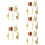 25 Pcs Mini Musical Instruments And Mini House Decors 11
