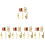 25 Pcs Mini Musical Instruments And Mini House Decors 6
