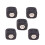 5pcs Compound Bows drop rest clamp buckle plastic cable cable holder bowstring adjustment knob easy to use 1