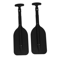 2 pieces adjustable aluminum boat paddle with telescopic function durable and for canoeing inflatable boat and water boat activities