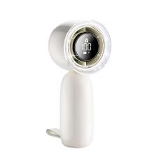 3 Speed Handheld USB Fan Model B White Portable Rechargeable