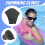 Neoprene water gloves with wrist loop, durable swimming accessories Ref: 7187 5