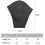 Neoprene water gloves with wrist loop, durable swimming accessories Ref: 7187 4