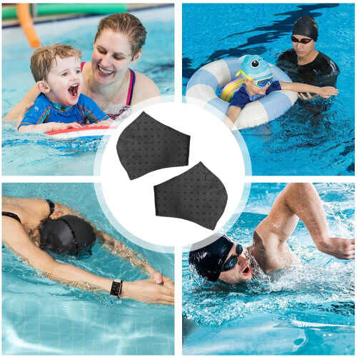 Neoprene water gloves with wrist loop, durable swimming accessories Ref: 7187 2