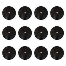 12 pieces tree mulch covers for garden, protective mats for plants, multicolored, diameter 42 cm Ref: 1240