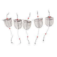 carp fishing feeder bait trap cage stainless steel Ref: 7481
