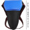 Taekwondo Groin Protection blue for adults Ref: 1877 5