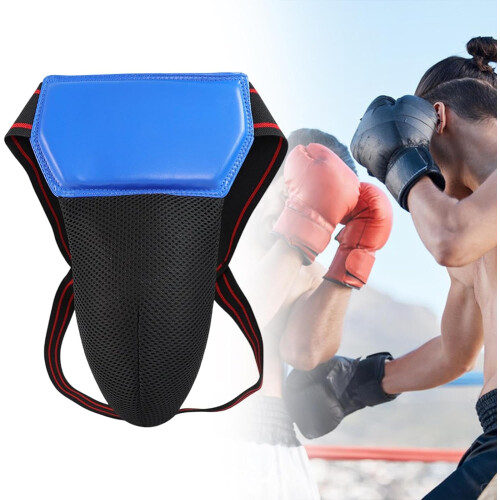 Taekwondo Groin Protection blue for adults Ref: 1877 1