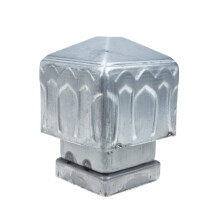 Fence Post Cover Silver Decorations Replacement Caps for Gate Frame Accessories Ref: 6033