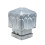 Fence Post Cover Silver Decorations Replacement Caps for Gate Frame Accessories Ref: 6033 1