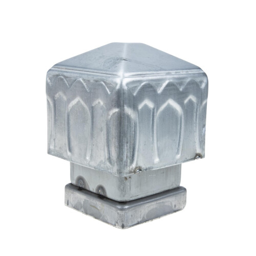 Fence Post Cover Silver Decorations Replacement Caps for Gate Frame Accessories Ref: 6033