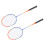 2 Stück Badmintonschläger aus Ferrolegierung, 10