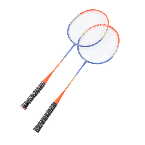 2 Stück Badmintonschläger aus Ferrolegierung, 2