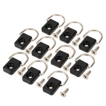 Kayak D Rings 10pcs Canoe Fishing With Rings Down Deck Loop Down D Rings Kits With Screws Ref: 6831