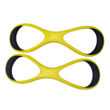 Forearm flipper glove for swim training with elbow support Yellow L