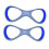 Auxiliary 8 Word Professional Correction Elbow for Swimming Training Gray Blue S Ref: 2698 1