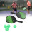 Pickleball-Set, tragbares Pickleball-Set mit 2 12