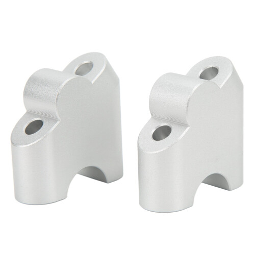 2 stücke Motorrad Lenker Riser Clamp 30mm Anhebung 1