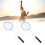 Badmintonschläger-Set, geteilte Eisenlegierung und 11