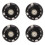 4 PCS Inline Skate Flash-Rad Rollschuh PU Räder 3