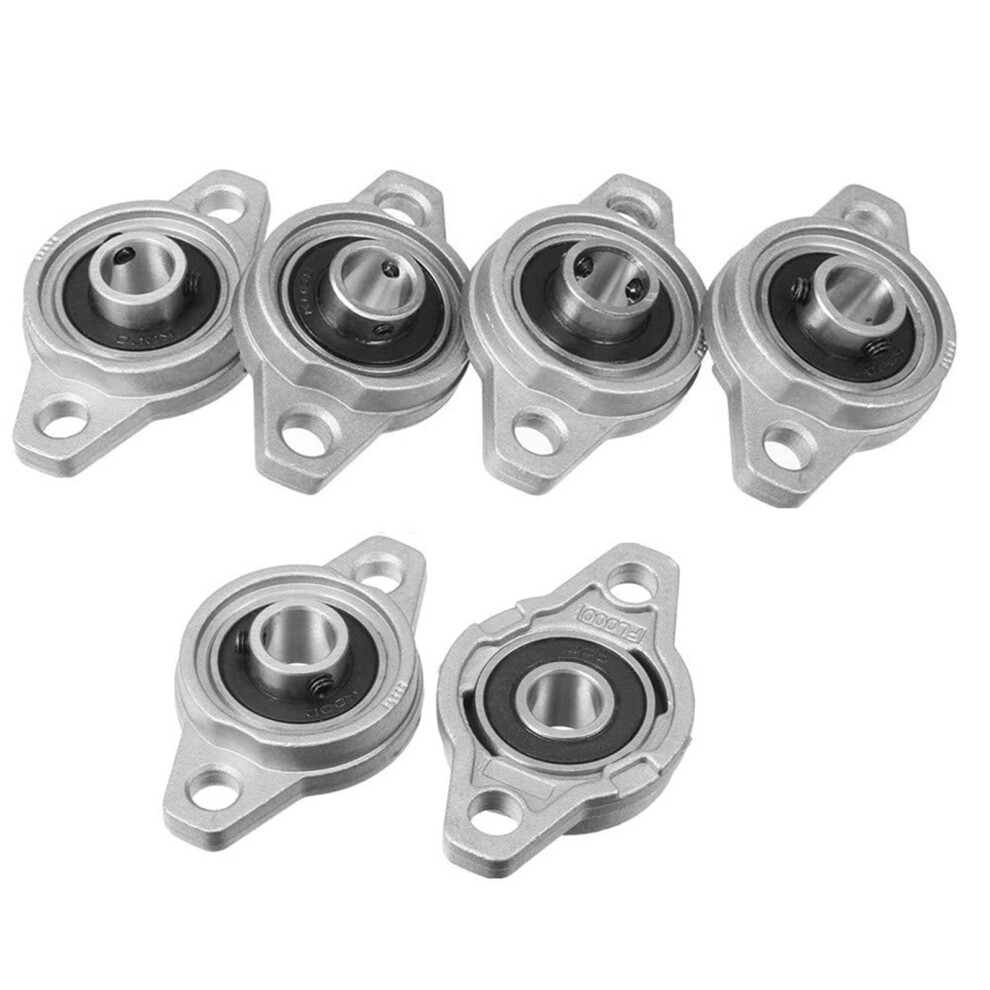 Pack of 4 KFL004 20MM Rhombic Bearing Zinc Alloy Insert Linear Bearing Shaft