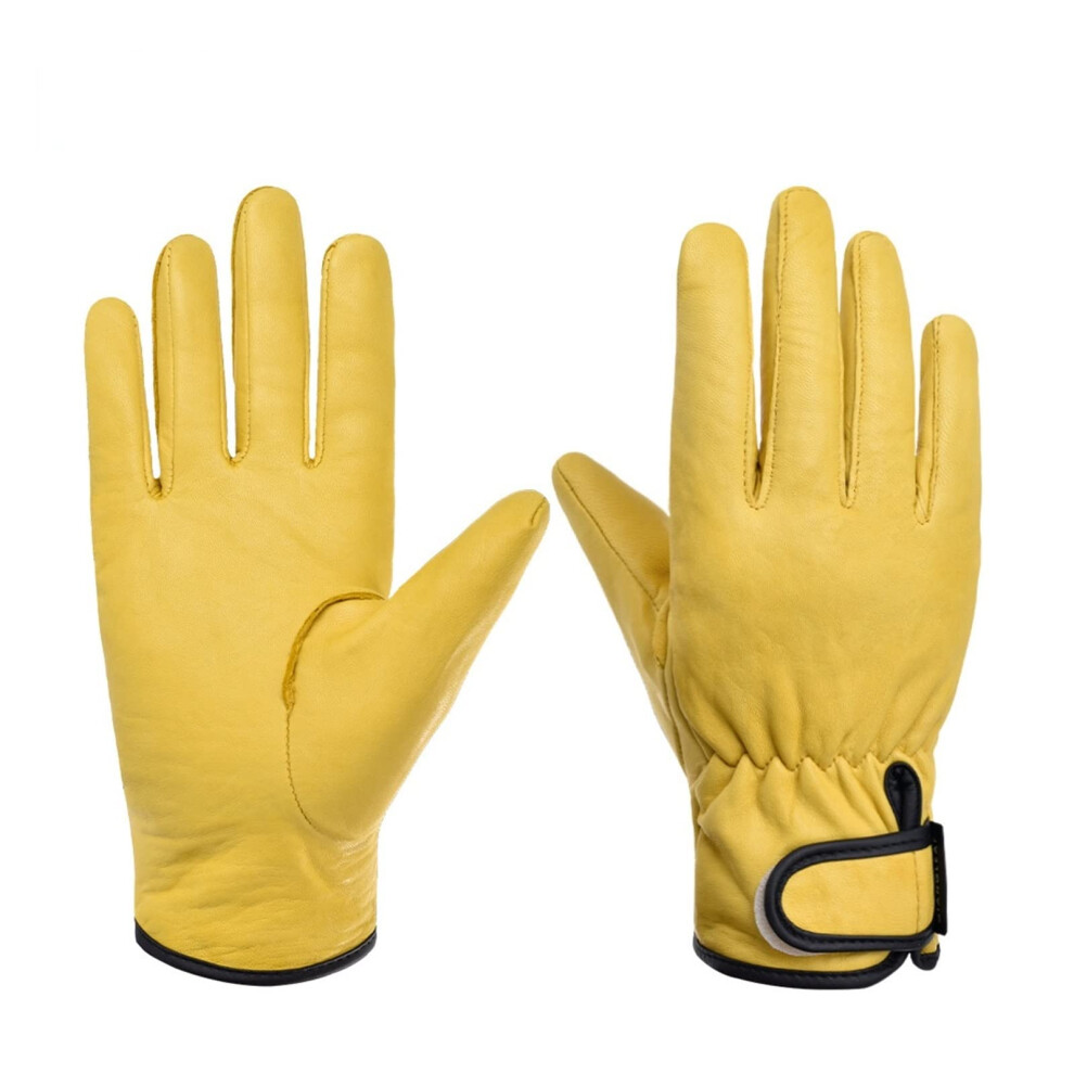Sweat Protection Gloves For Sports With Reinforced Palm Leather For Welders Diyers L B Ref: 4887 9119770118561